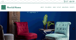 Desktop Screenshot of novitahome.com